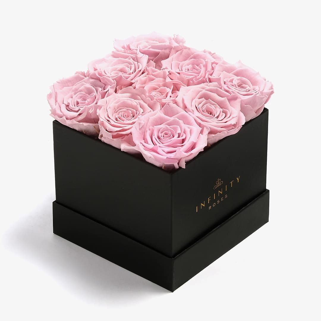 Medium Pink Rose Box
