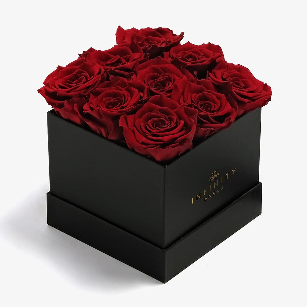 Medium Red Rose Box