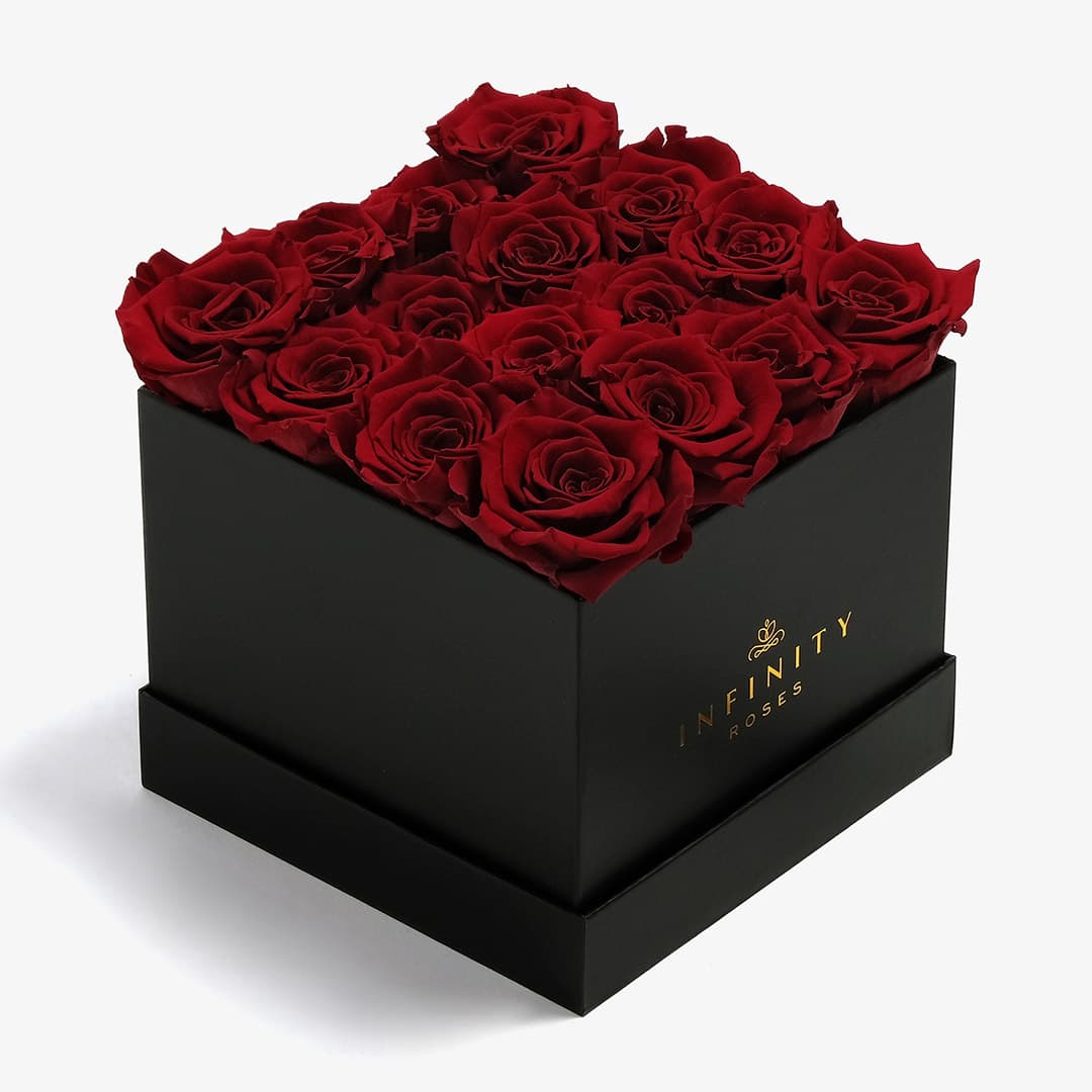 Large Red Rose Box