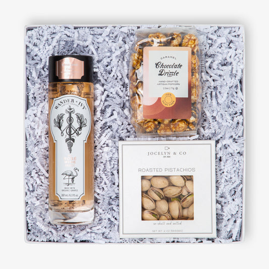 Wine & Snacks - Wander & Ivy Rosé
