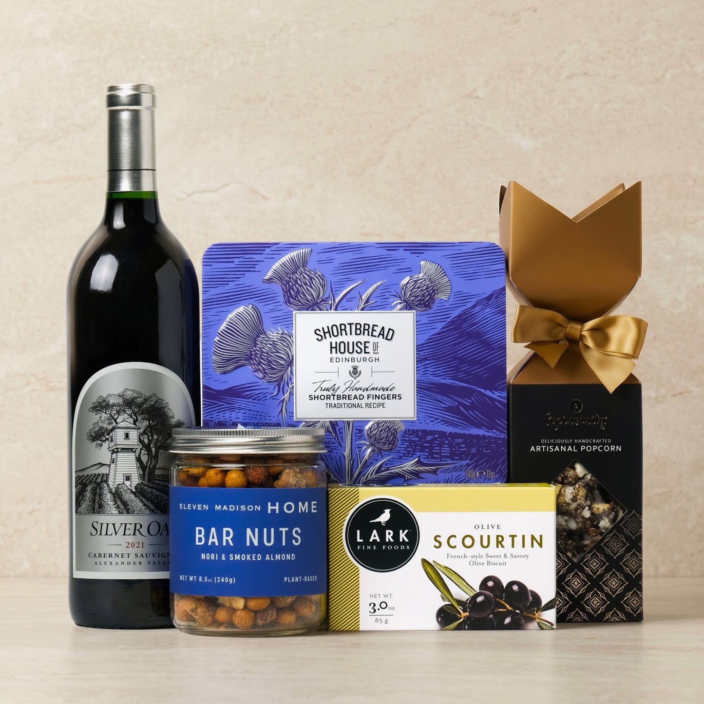 Wine & Snacks Ultimate - Silver Oak Cabernet Sauvignon