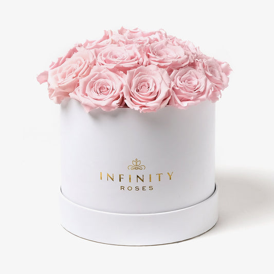 Large Pink Bloom Rose Box