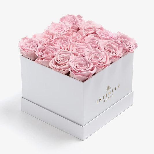 Large Pink Rose Box