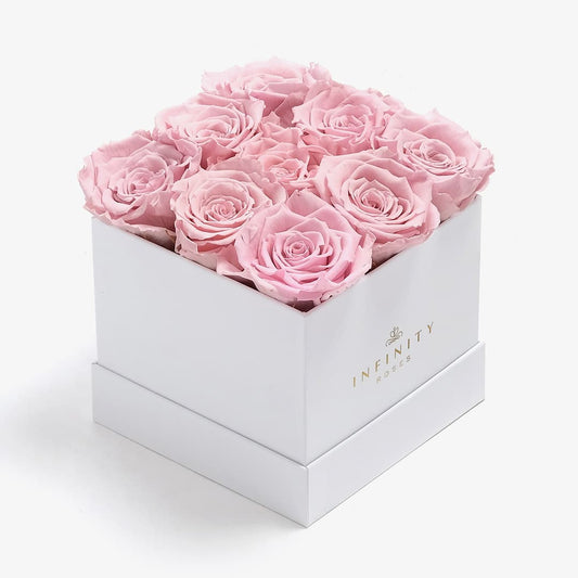 Medium Pink Rose Box