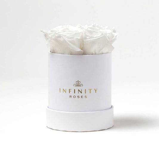 Small White Rose Box